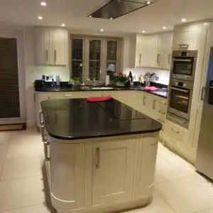 Milton Alabaster kitchen installed. at bury st edmunds