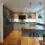 modern shaker and handleless kitchen